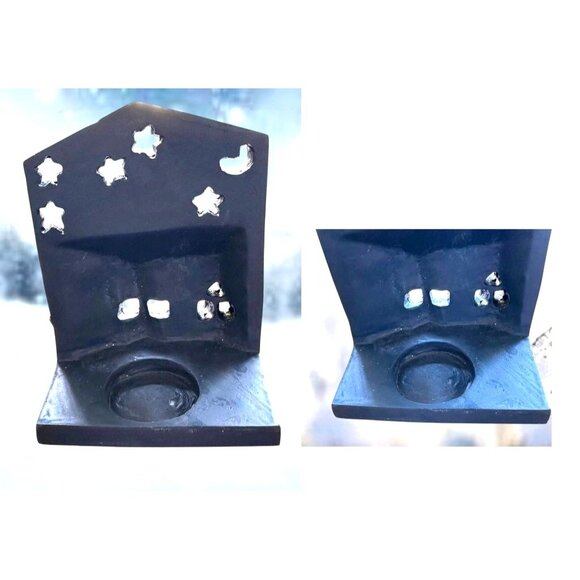 VTG Gift Collection Candle Holder New Christmas Rudolph Reindeer Santa C… - Picture 8 of 11